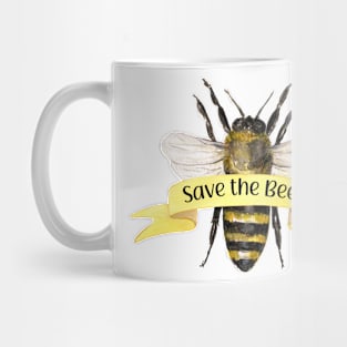 Beautiful Save The Bees Mug